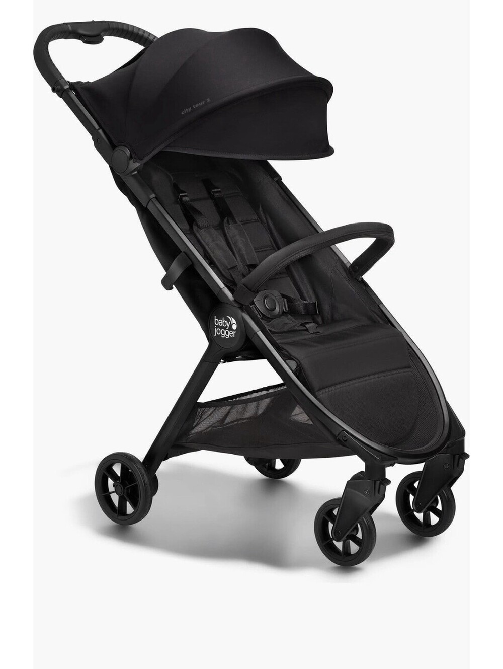 Baby Jogger City Tour 2 Travel Stroller Black Compact Fold, open box